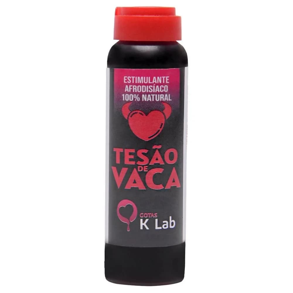 Tesao De Vaca Excitante Feminino Natural 10Ml K-Lab